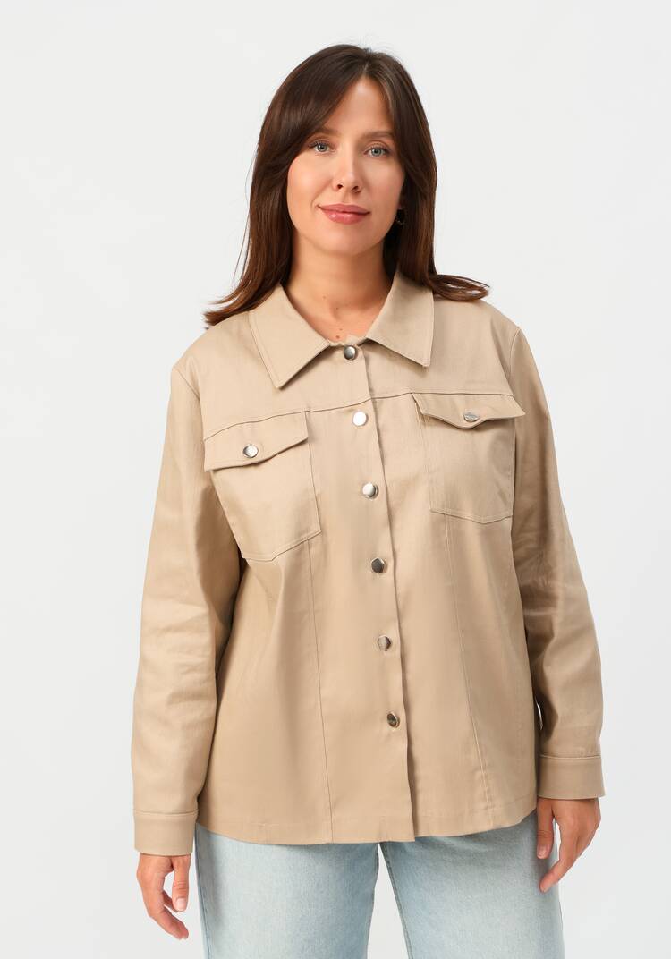 Джинсовая куртка на железных пуговицах шир.  750, рис. 9