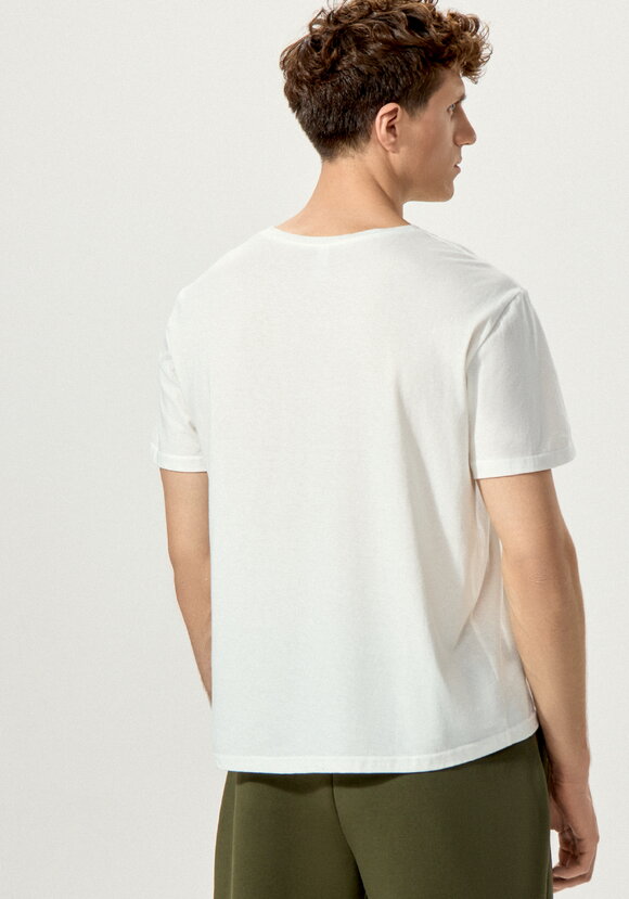 Комплект футболок с лаконичным принтом, 2 шт. шир.  580, рис. 23