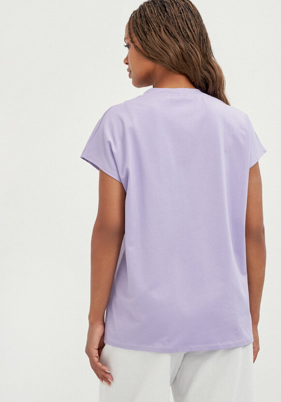 Футболка базовая со спущенным плечом шир.  580, рис. 3