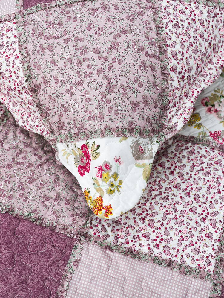 Покрывало с наволочками Печворк шир.  750, рис. 40