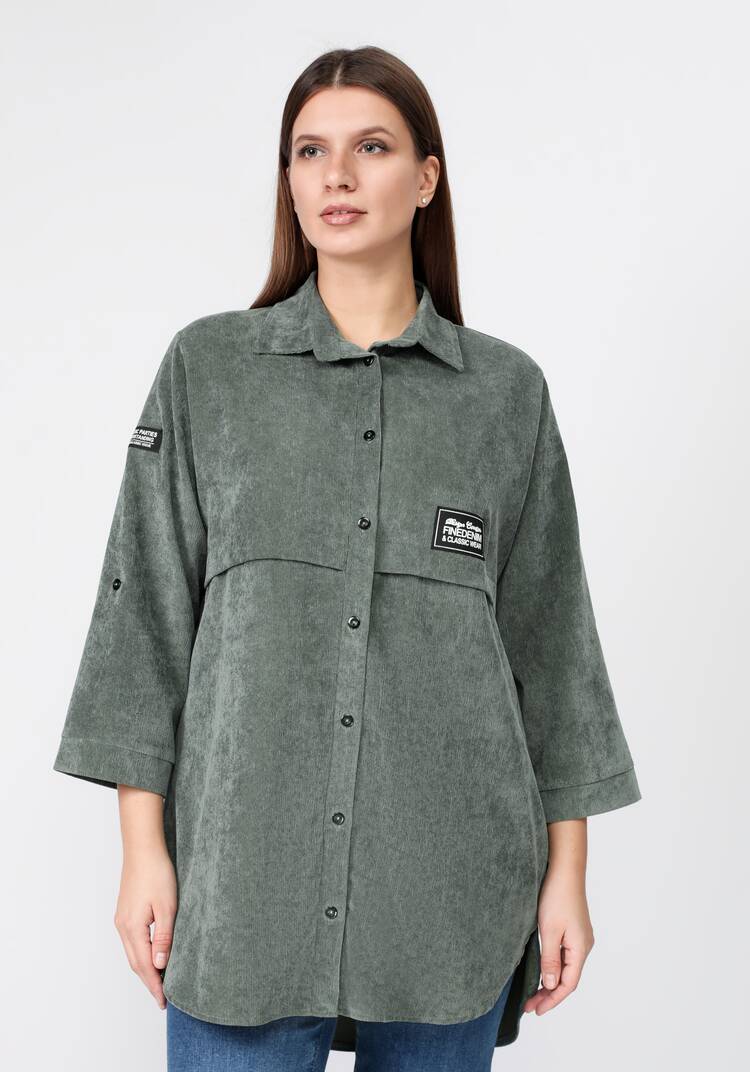 Рубашка вельветовая Гарсия шир.  750, рис. 29