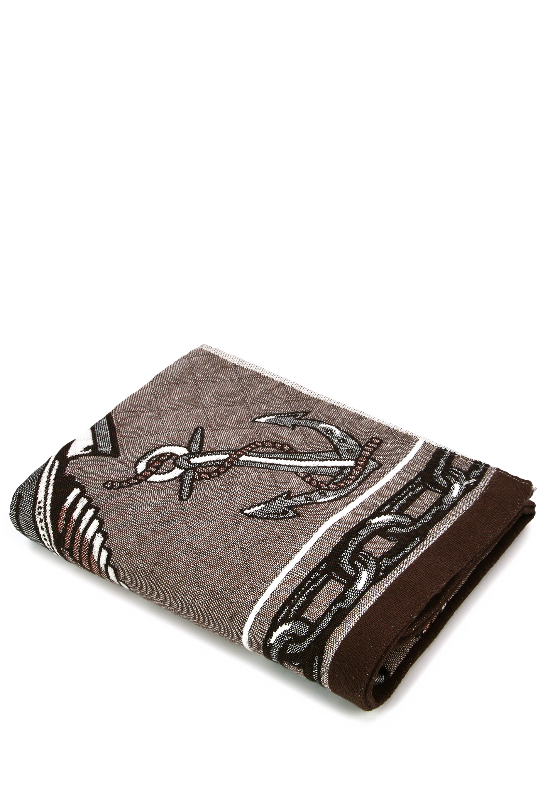 Полотенце стеганое "Реванш", 55*100 см, цвет коричневый, размер 55*100 - фото 2