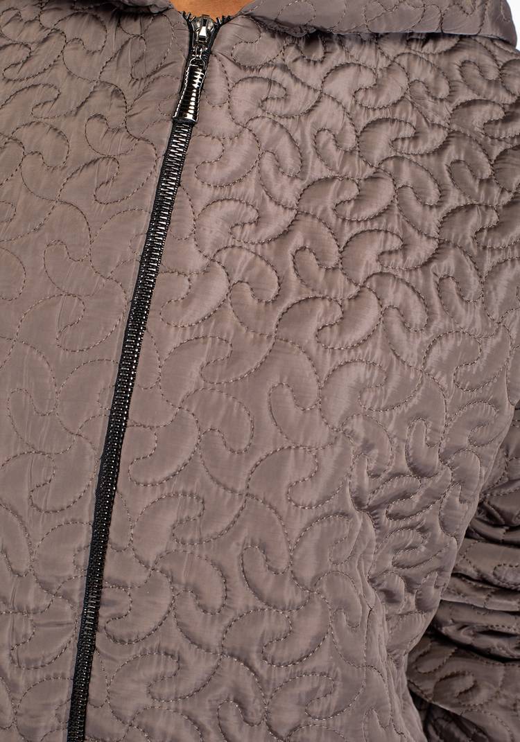 Пальто стеганое с застежкой-молнией шир.  750, рис. 8