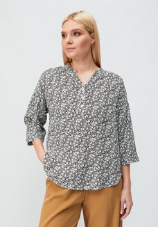 Рубашка с цветочным принтом Элен