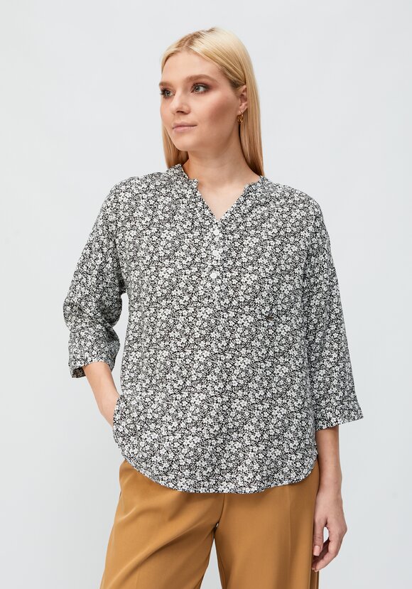 Рубашка с цветочным принтом Элен шир.  580, рис. 11