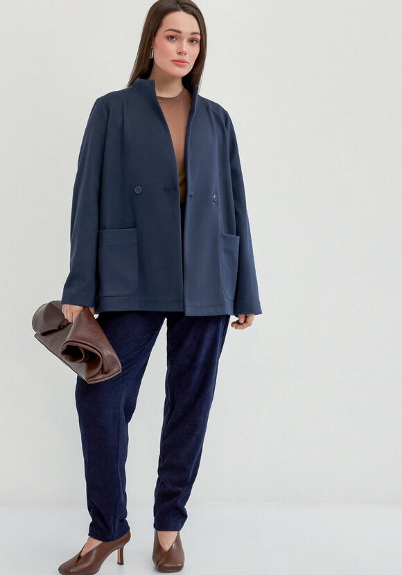 Пальто укороченное шир.  580, рис. 7