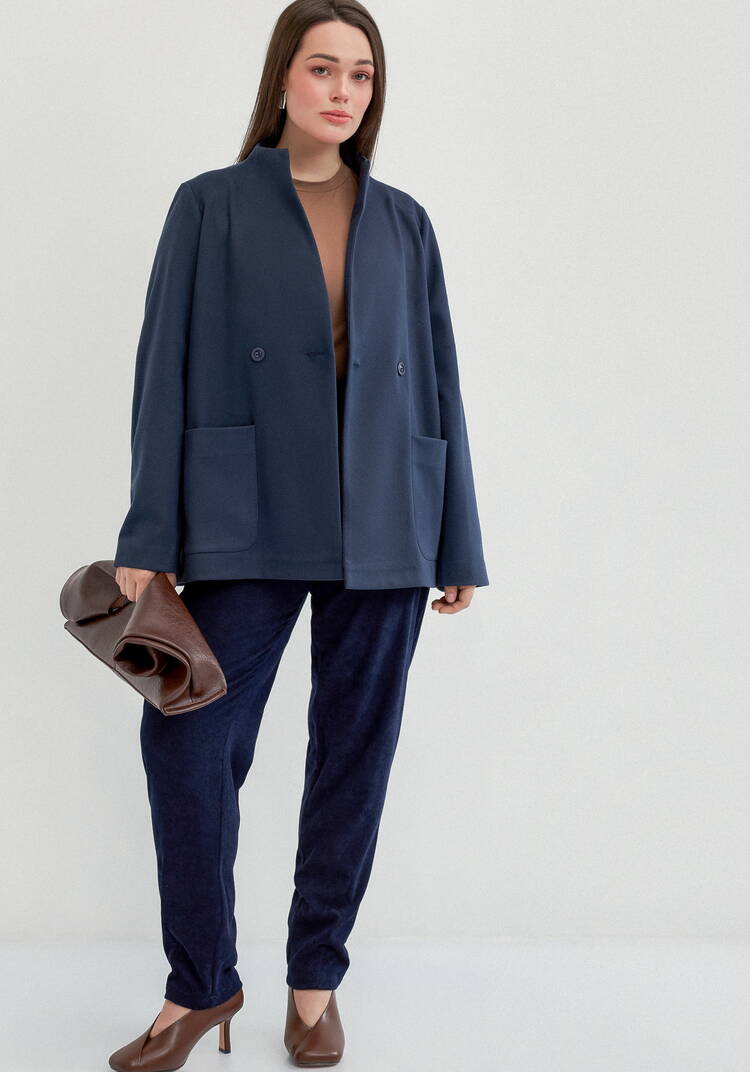 Пальто укороченное шир.  750, рис. 7