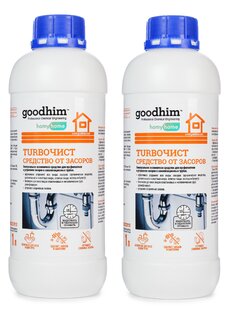 Средство от засоров, 2 шт.