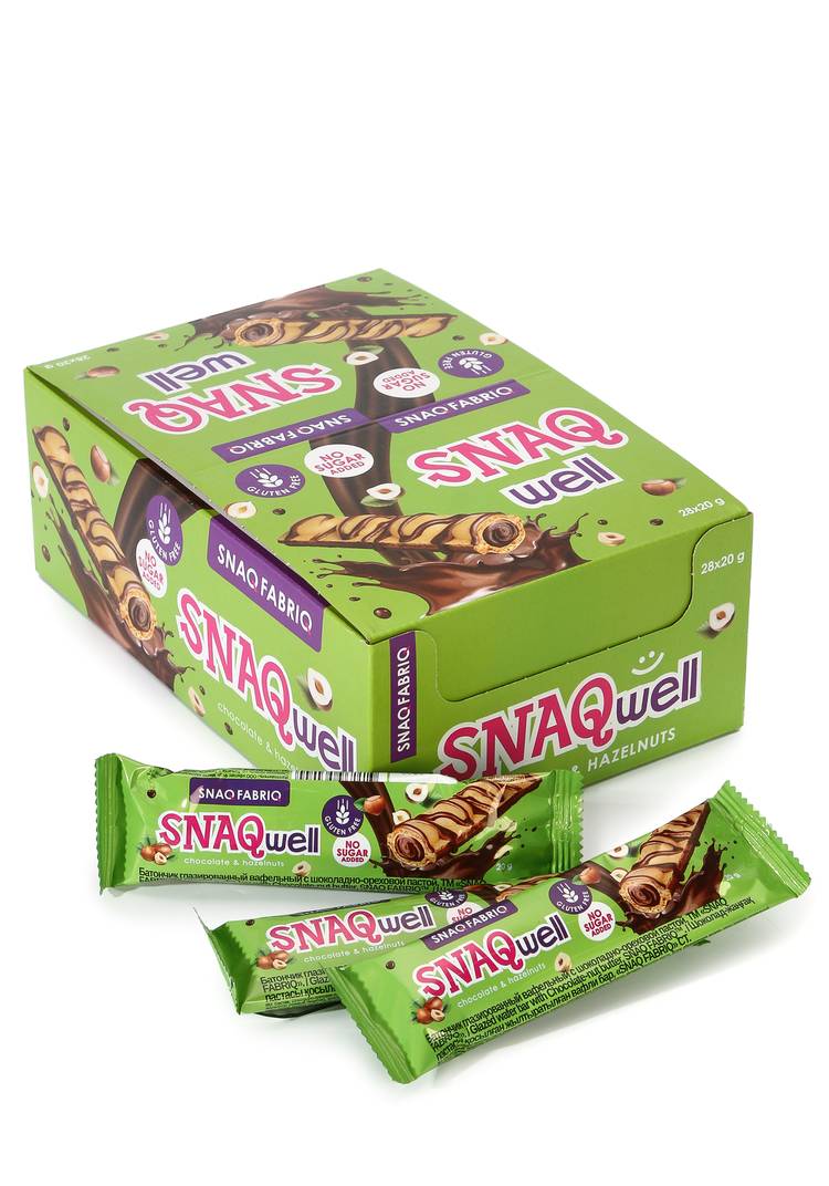 Вафли SNAQ WELL, набор из 28 шт. шир.  750, рис. 1