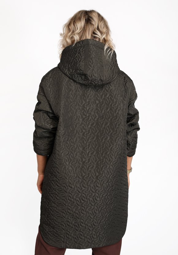 Пальто стеганое с застежкой-молнией шир.  580, рис. 22