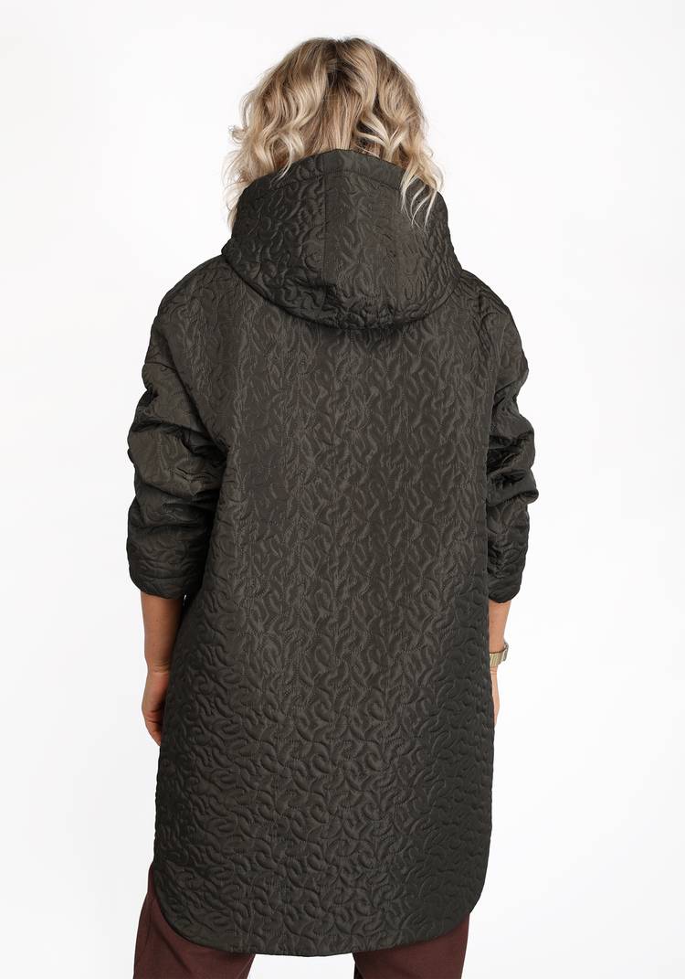 Пальто стеганое с застежкой-молнией шир.  750, рис. 22