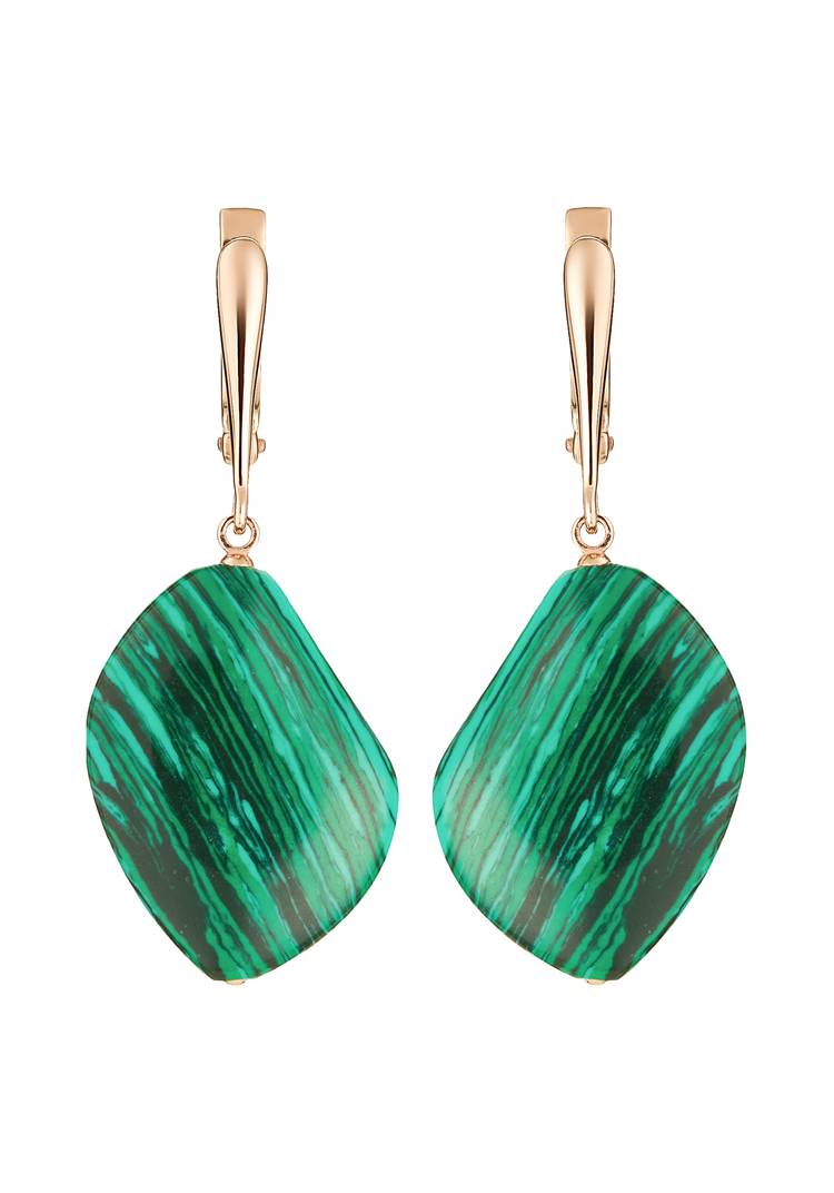 Серьги серебряные Здоровье и счастье шир.  750, рис. 1