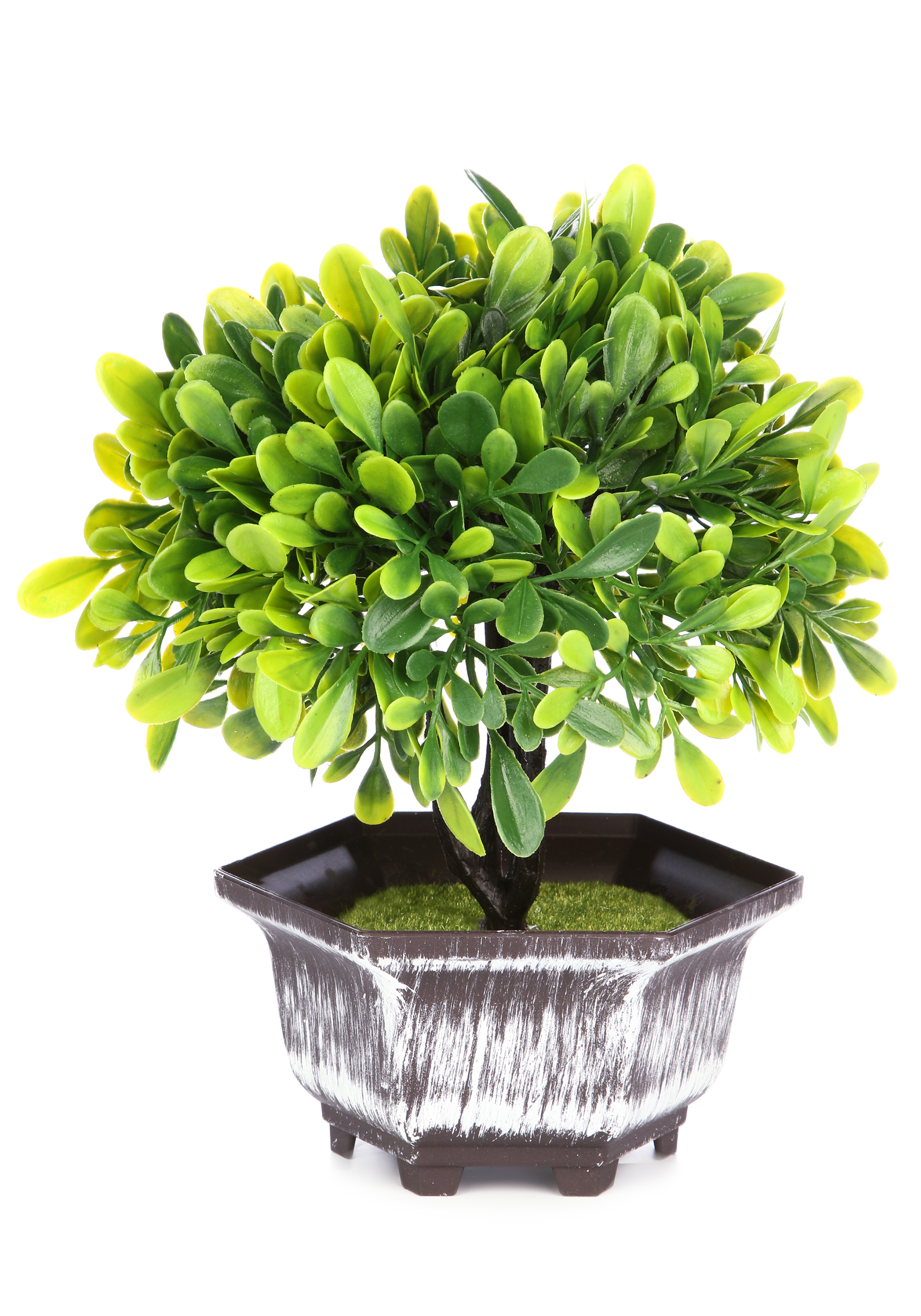 Растение искусственное "Бонсай" No name, цвет зеленый, размер 11*11*23
