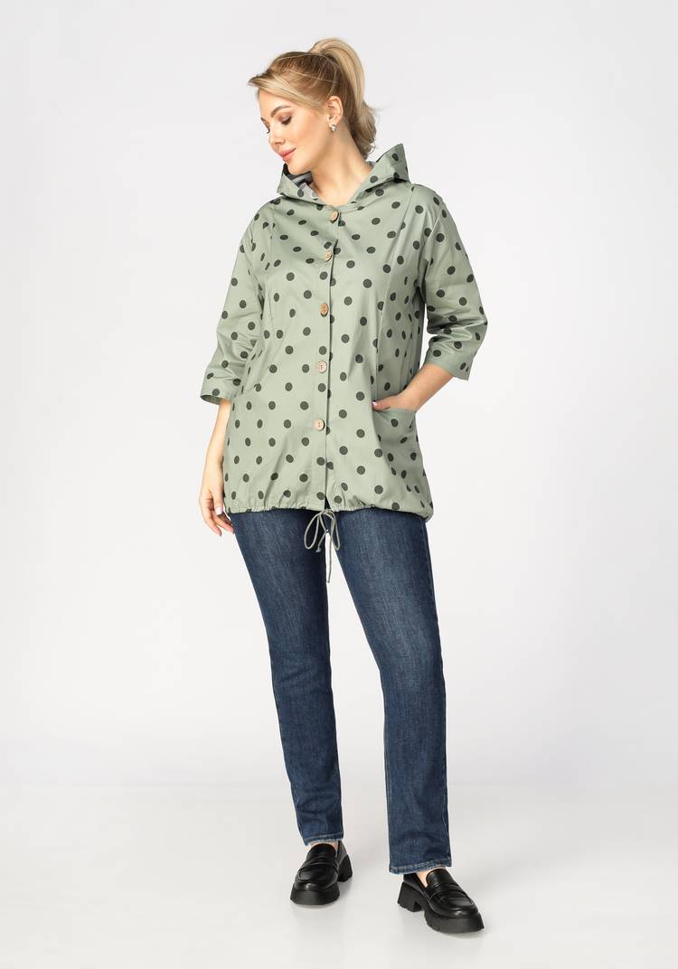 Ветровка женская с капюшоном Сильвия шир.  750, рис. 3