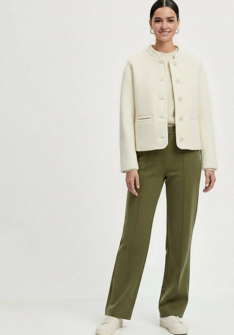 Брюки прямые cо стрелками шир.  750, рис. 25