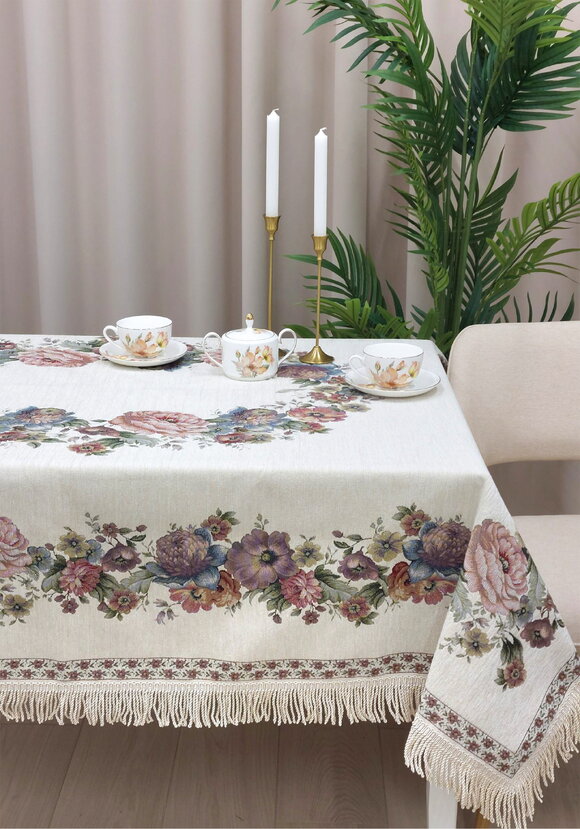 Скатерть-покрывало гобеленовая шир.  580, рис. 14