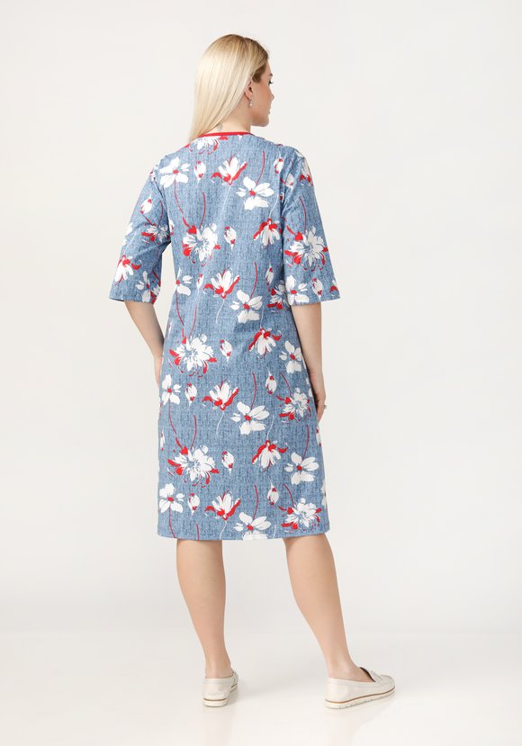 Халат женский Инесса шир.  580, рис. 2