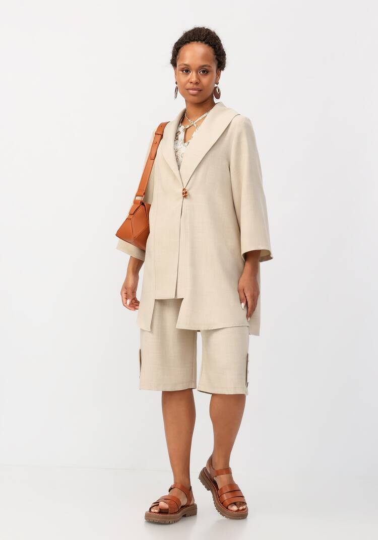 Кардиган с воротником шалька шир.  750, рис. 19