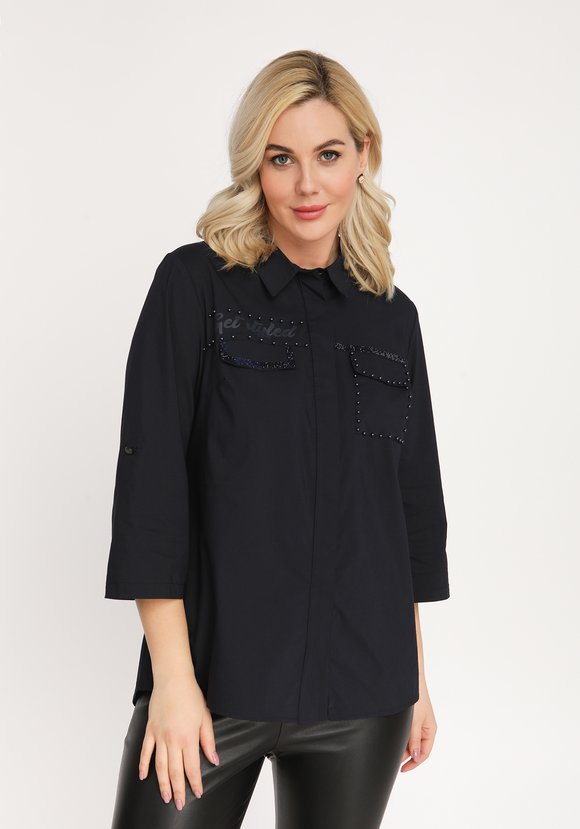 Рубашка украшенная бисером шир.  580, рис. 1