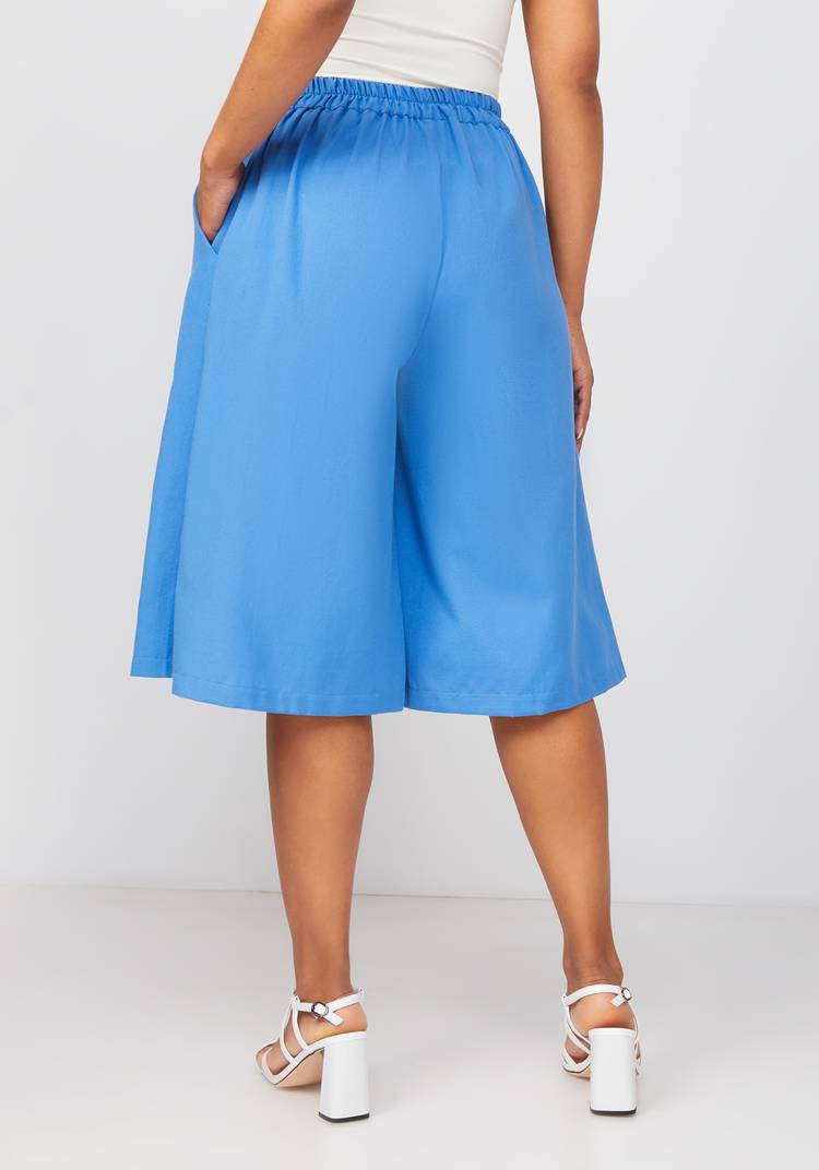 Шорты бермуды с карманами Анастасия шир.  750, рис. 9