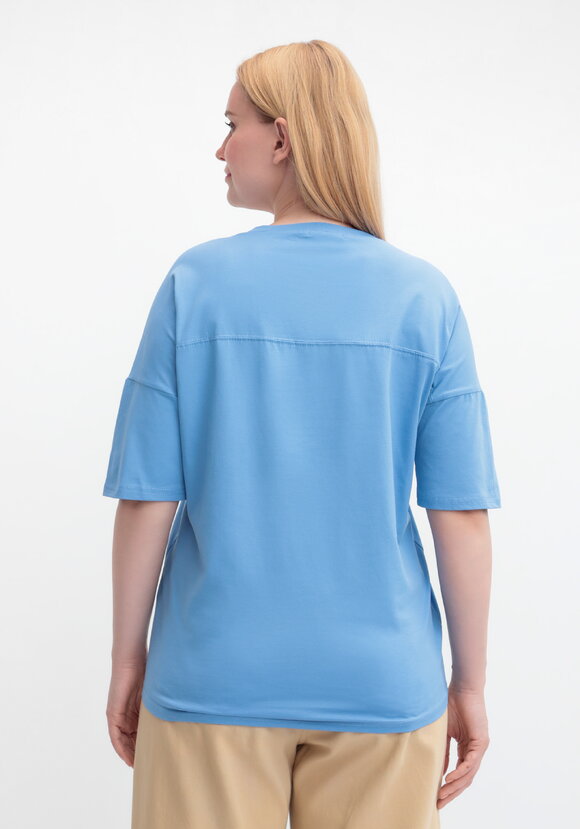 Футболка с принтом и рукавом 3/4 шир.  580, рис. 8