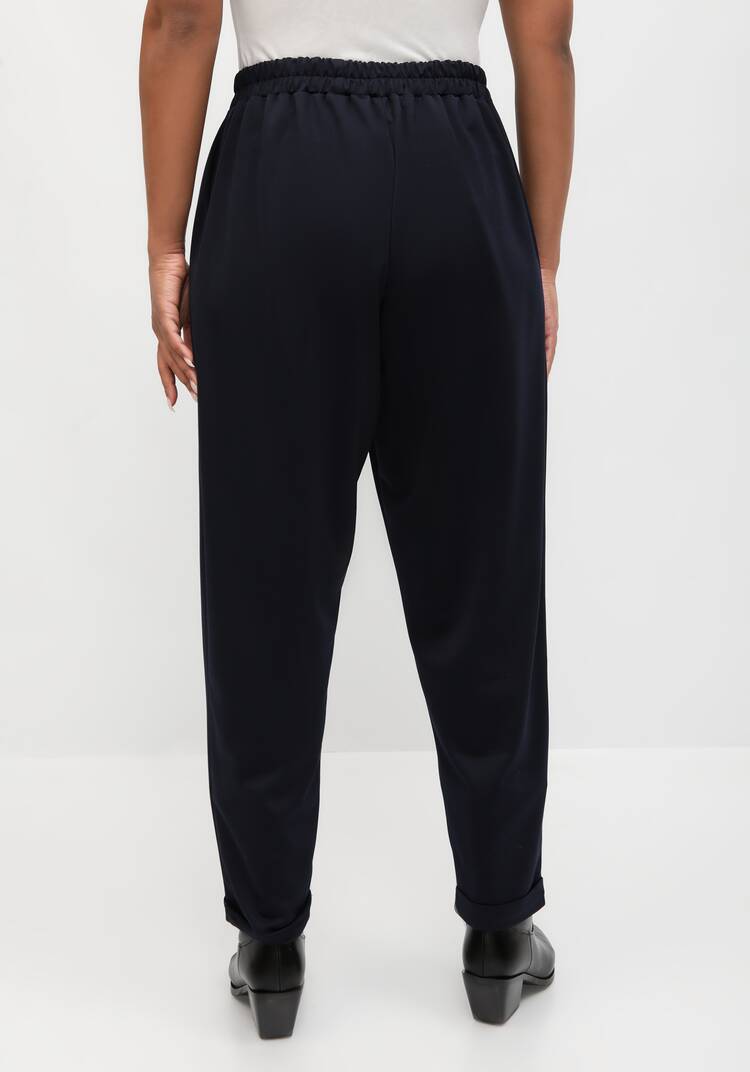 Брюки-бананы с комфортным поясом шир.  750, рис. 9