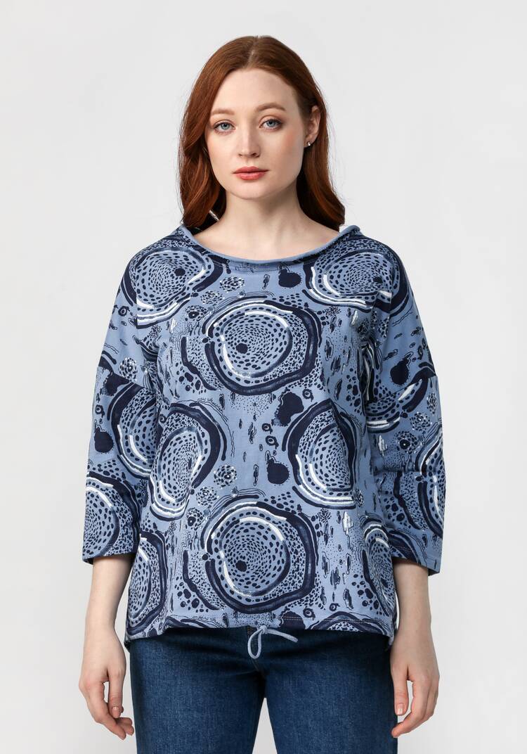 Джемпер с оригинальным орнаментом Моника шир.  750, рис. 11