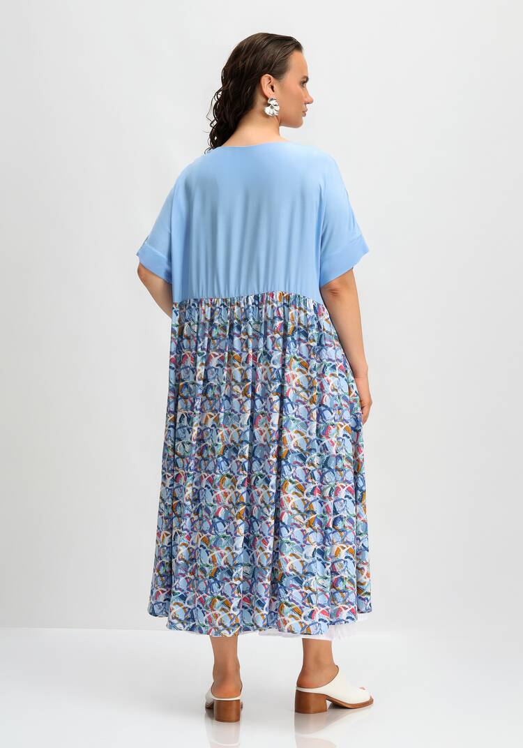 Платье с нижней юбкой в комплекте шир.  750, рис. 3