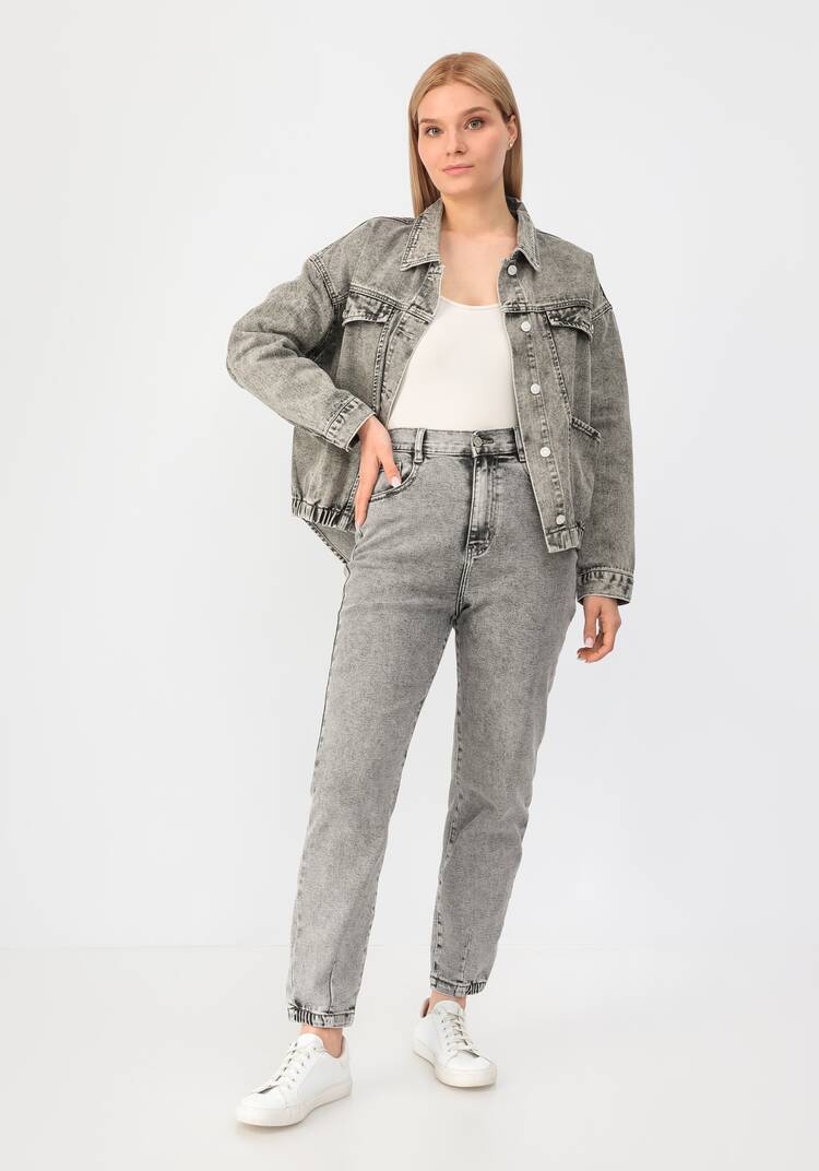 Джинсы с поясом шир.  750, рис. 7