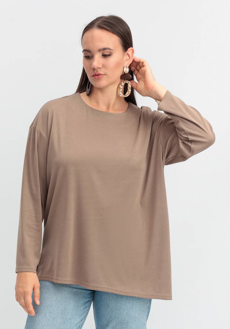 Лонгслив с асимметричным низом шир.  750, рис. 9