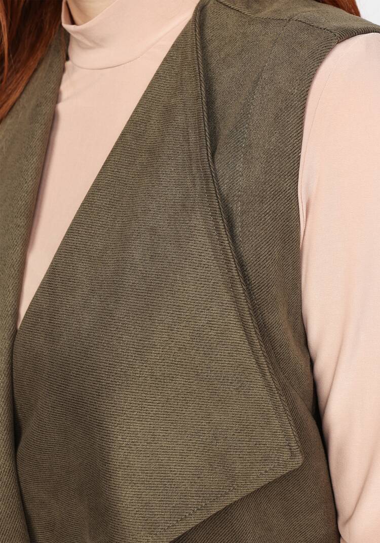 Жилет свободного кроя без застежки шир.  750, рис. 10