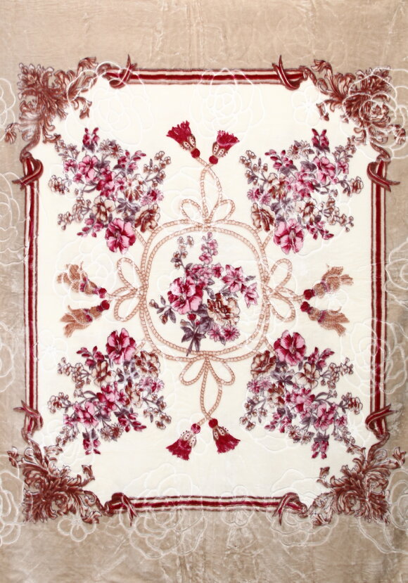 Плед-одеяло Пушистая симфония шир.  580, рис. 17