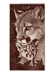 Полотенце махровое Любимая порода