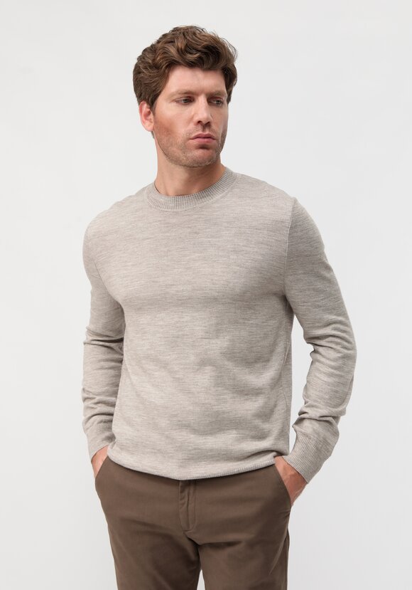 Джемпер классический с длинным рукавом шир.  580, рис. 1