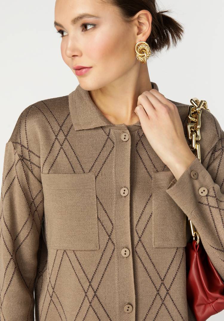 Рубашка женская с метанитью шир.  750, рис. 7
