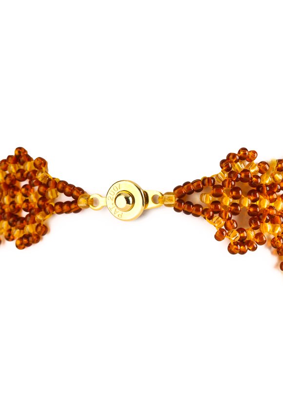 Браслет Янтарные кружева шир.  580, рис. 2