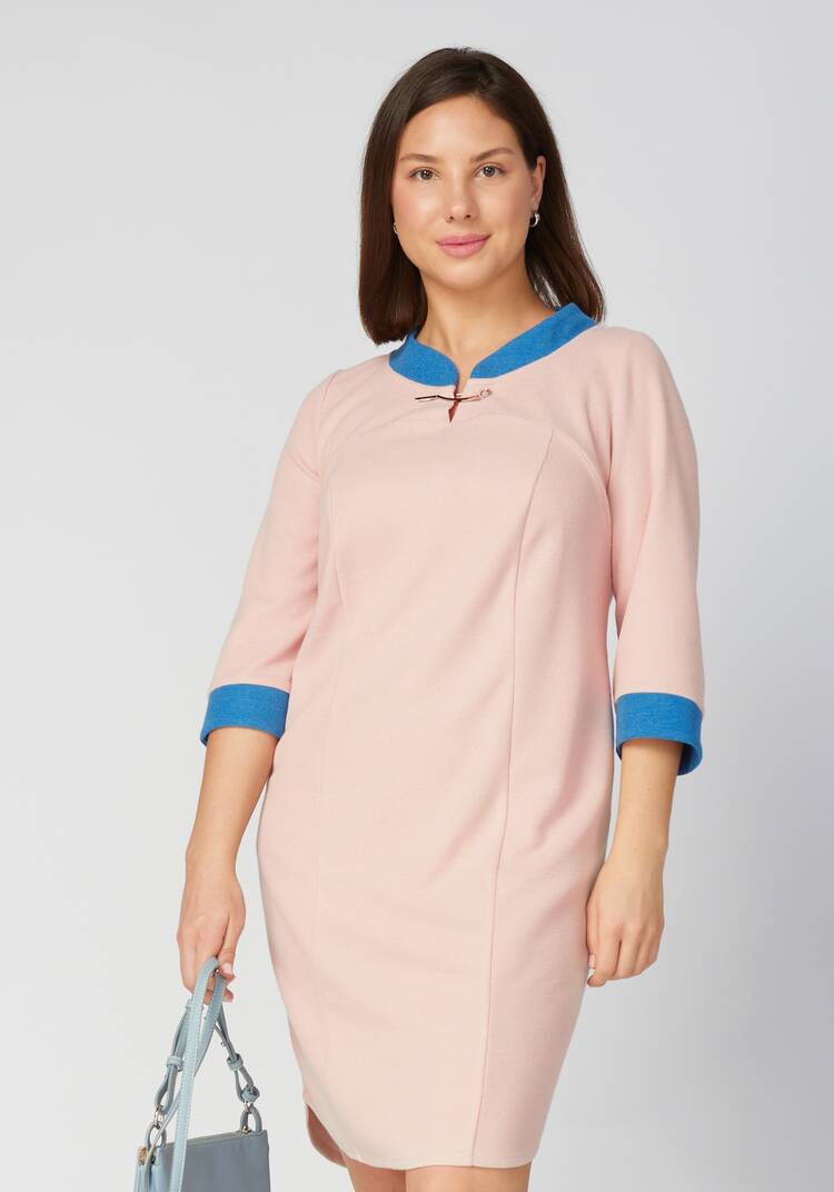 Платье Женственная Классика шир.  750, рис. 5