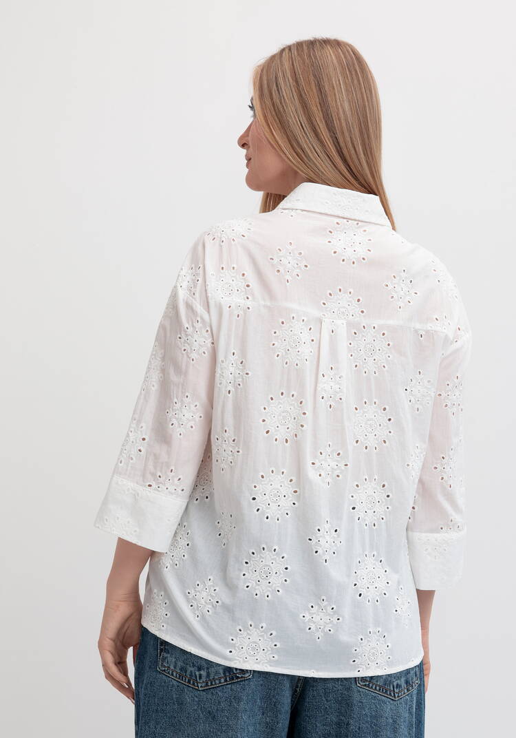 Блуза свободного кроя с шитьем шир.  750, рис. 3