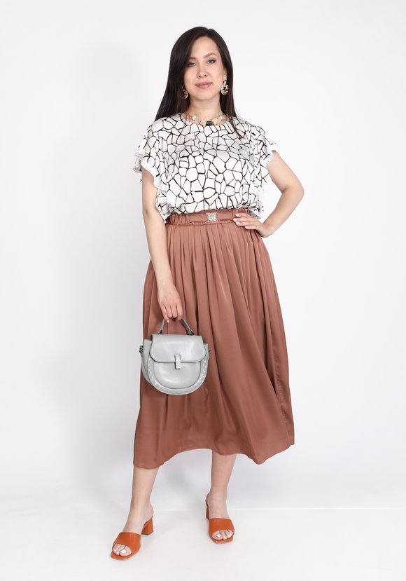 Блуза с рукавом крылышко шир.  580, рис. 1