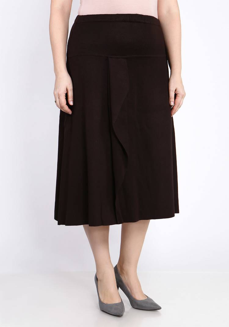 Юбка с вертикальным воланом шир.  750, рис. 5