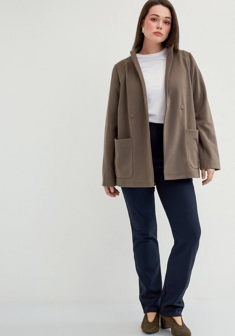 Брюки-утяжка прямые шир.  750, рис. 22