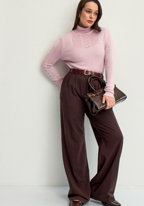 Водолазка из вискозы с узором шир.  580, рис. 30