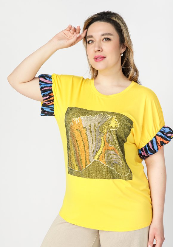 Футболка женская Роза шир.  580, рис. 21