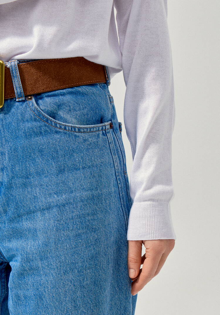 Водолазка с защипами у горловины шир.  750, рис. 7