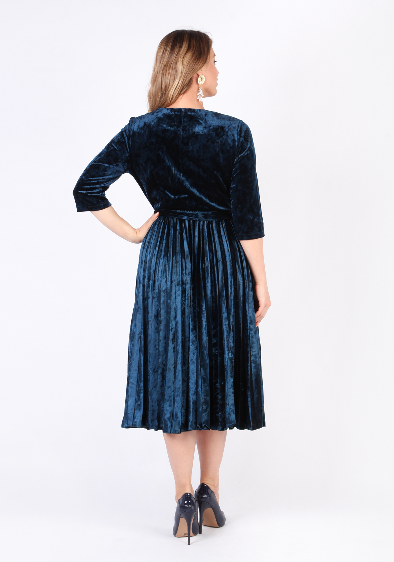Платье "Загадочное сияние", размер 50, цвет жемчужный - фото 3
