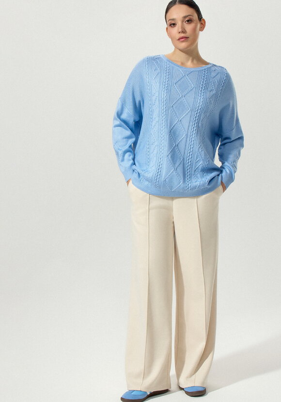 Джемпер женский свободного облегания шир.  580, рис. 27