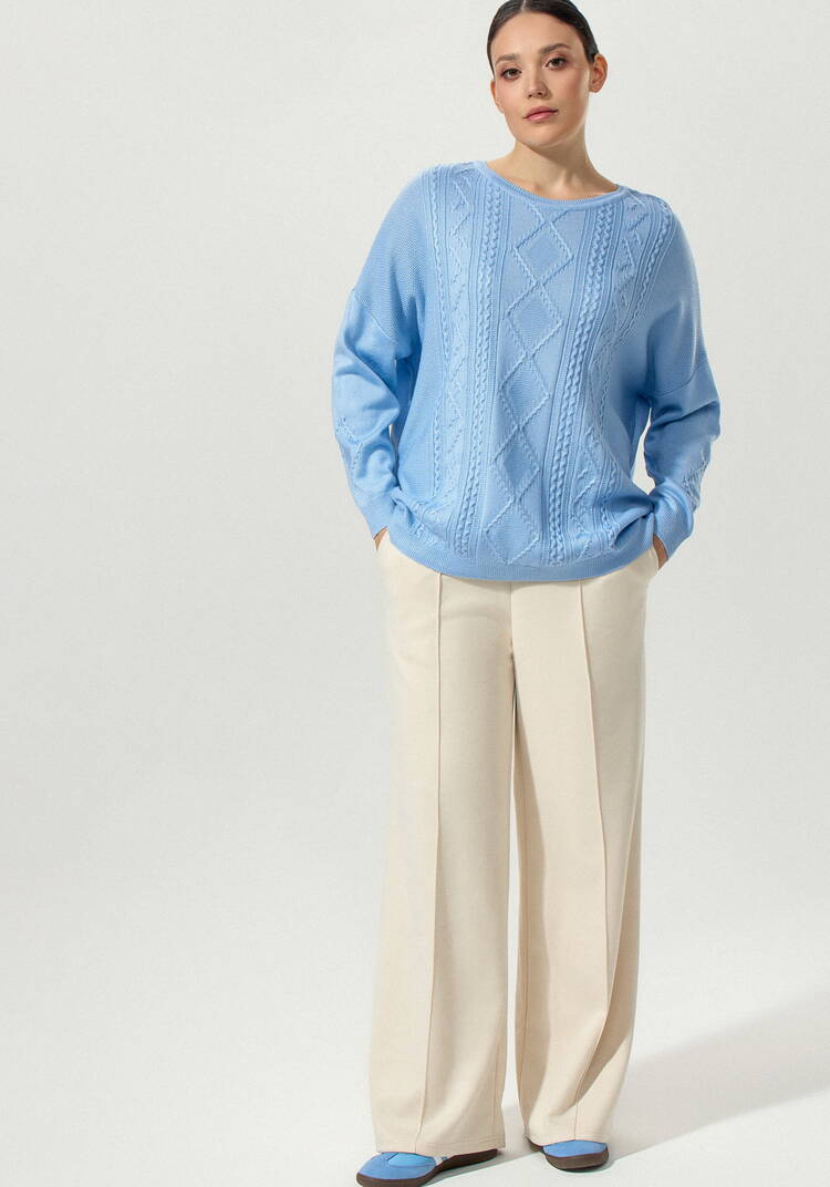 Джемпер женский свободного облегания шир.  750, рис. 27