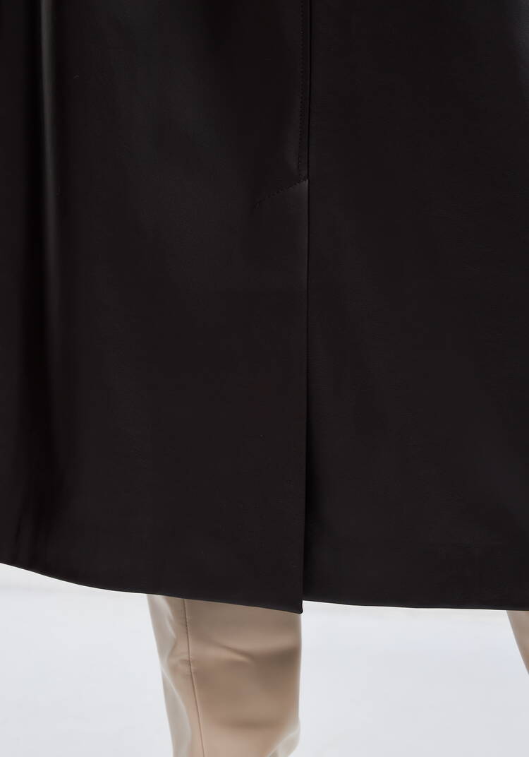 Юбка из экокожи Марина шир.  750, рис. 6