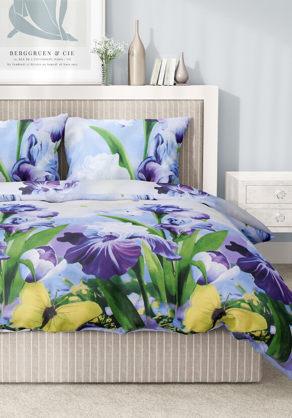 КПБ поплин Ирисы шир.  580, рис. 4