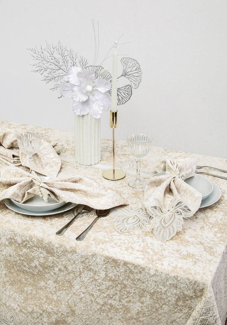 Скатерть в наборе, 25 пр. шир.  750, рис. 13